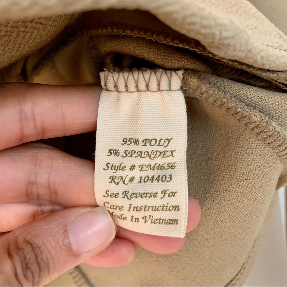 Beige Tan Lightweight Zip Jacket - image 5